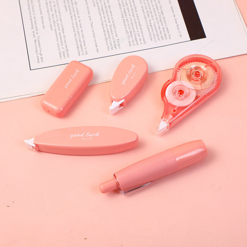 Nastro correttore 5 pezzi set-rosa sfumato