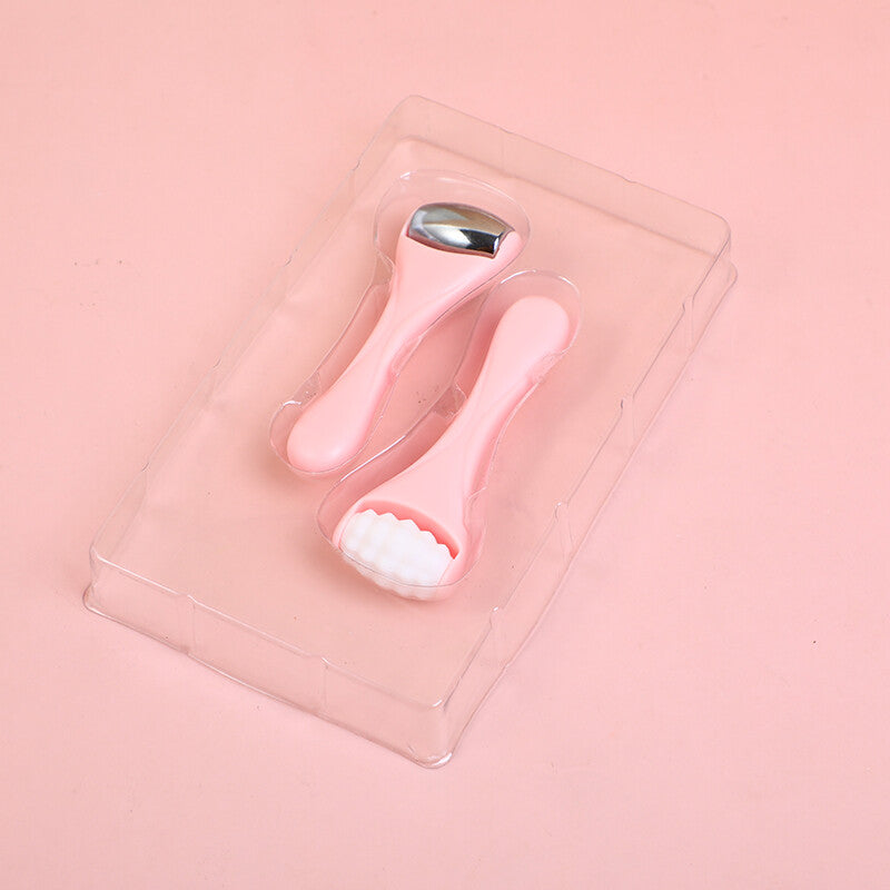 Mini set massaggiatore a rulli per gli occhi