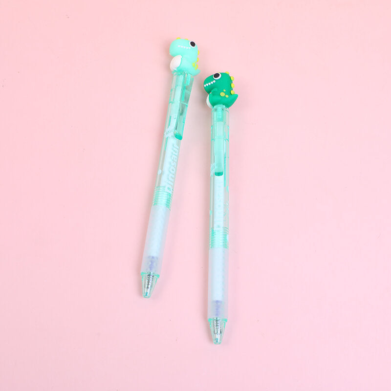 Penna gel cancellabile Dinasour Baby-blu