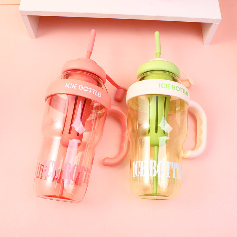 Bella borraccia di plastica di grande capacità - 1,3L