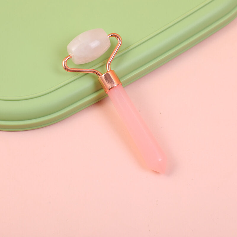 Massaggiatore a rullo con testa singola e asta in acrilico