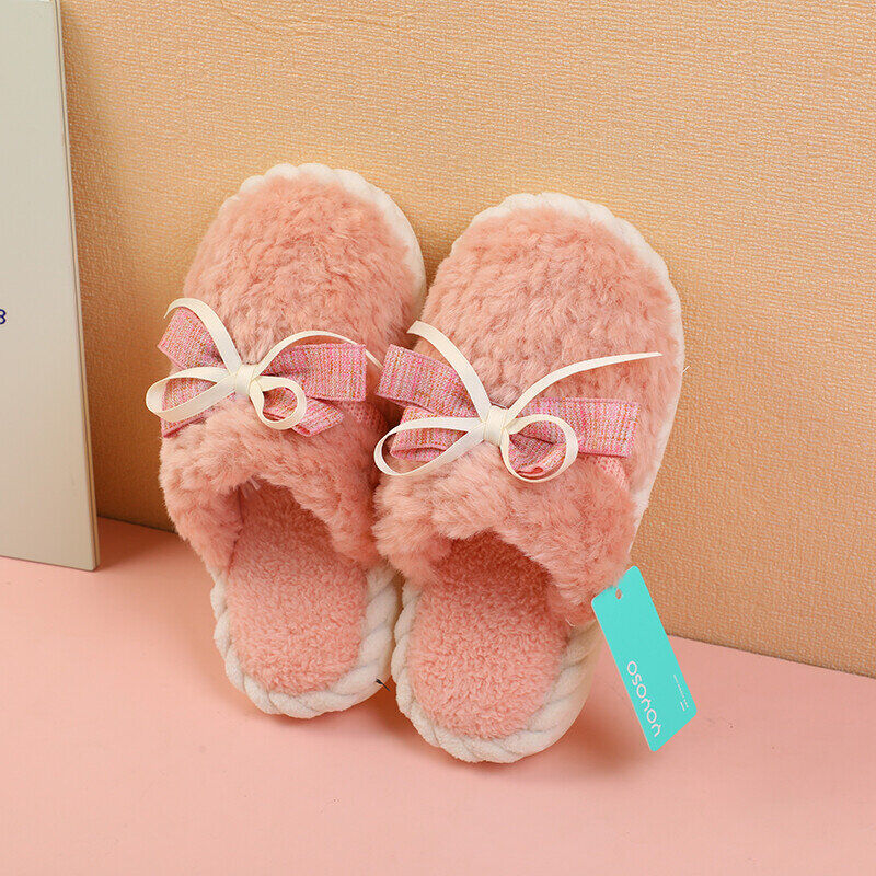 Pantofole da donna Sweet Ribbon Ribbon Rosa 36-37 yards