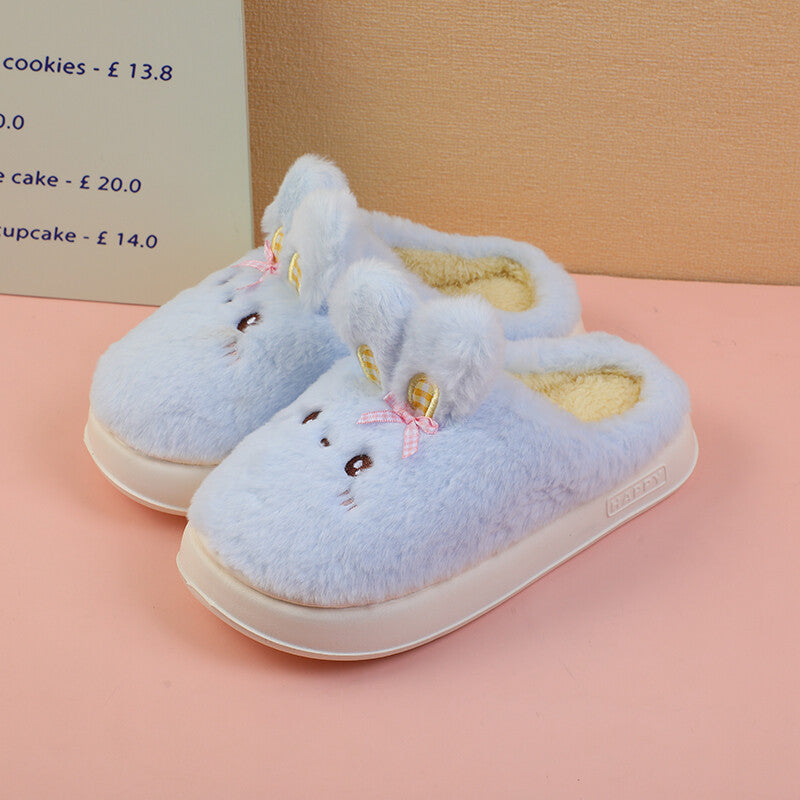 Pantofole da modellare coniglio blu 40-41