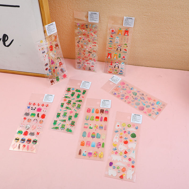 Mini adesivi in cristallo per timbratura