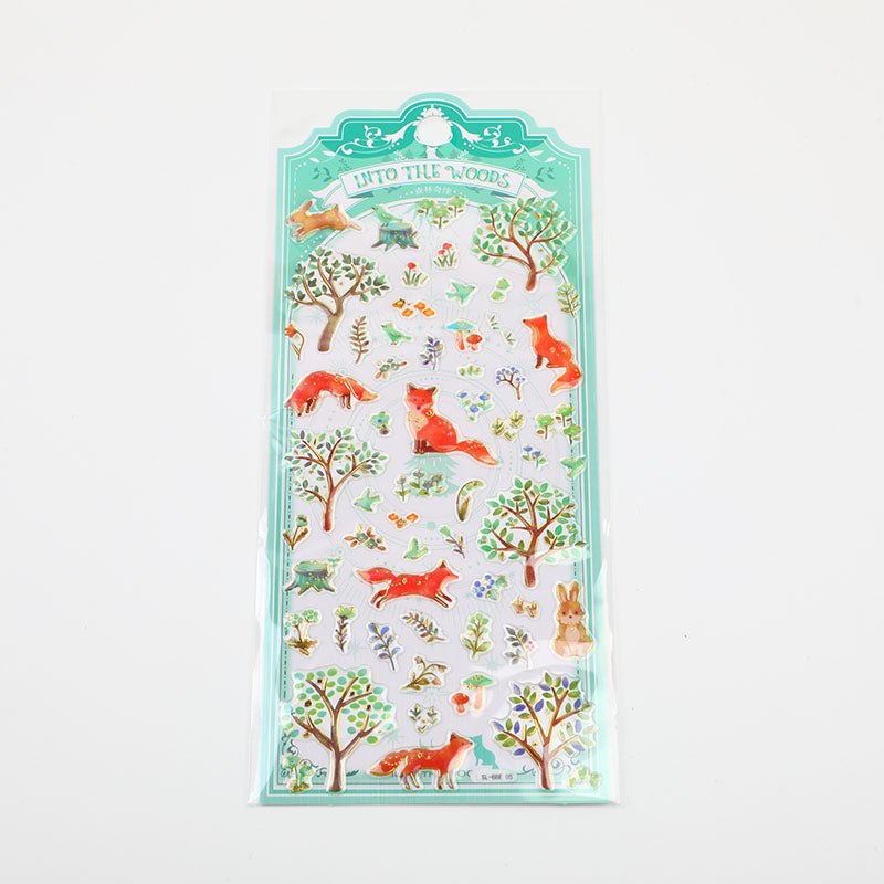 Adesivi di cristallo Forest Wonderland