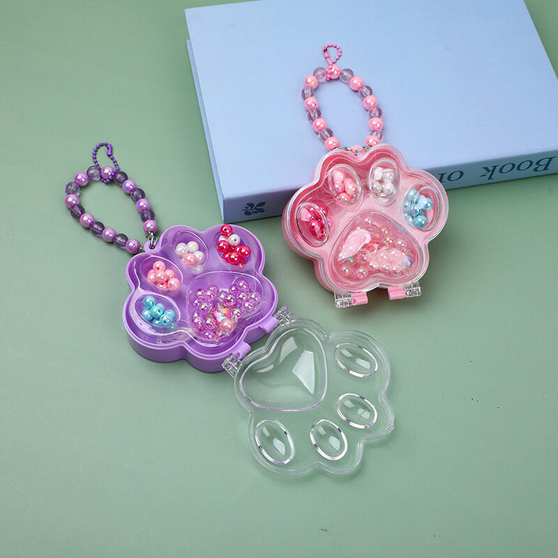 Kit perline fai da te-zampa di gatto