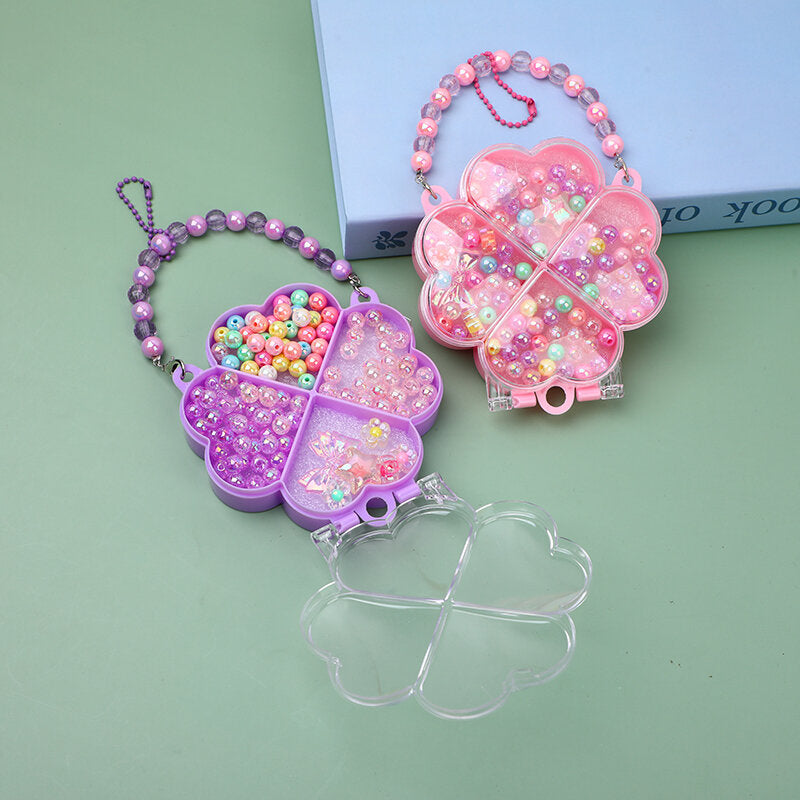 Kit perline fai da te: quadrifoglio