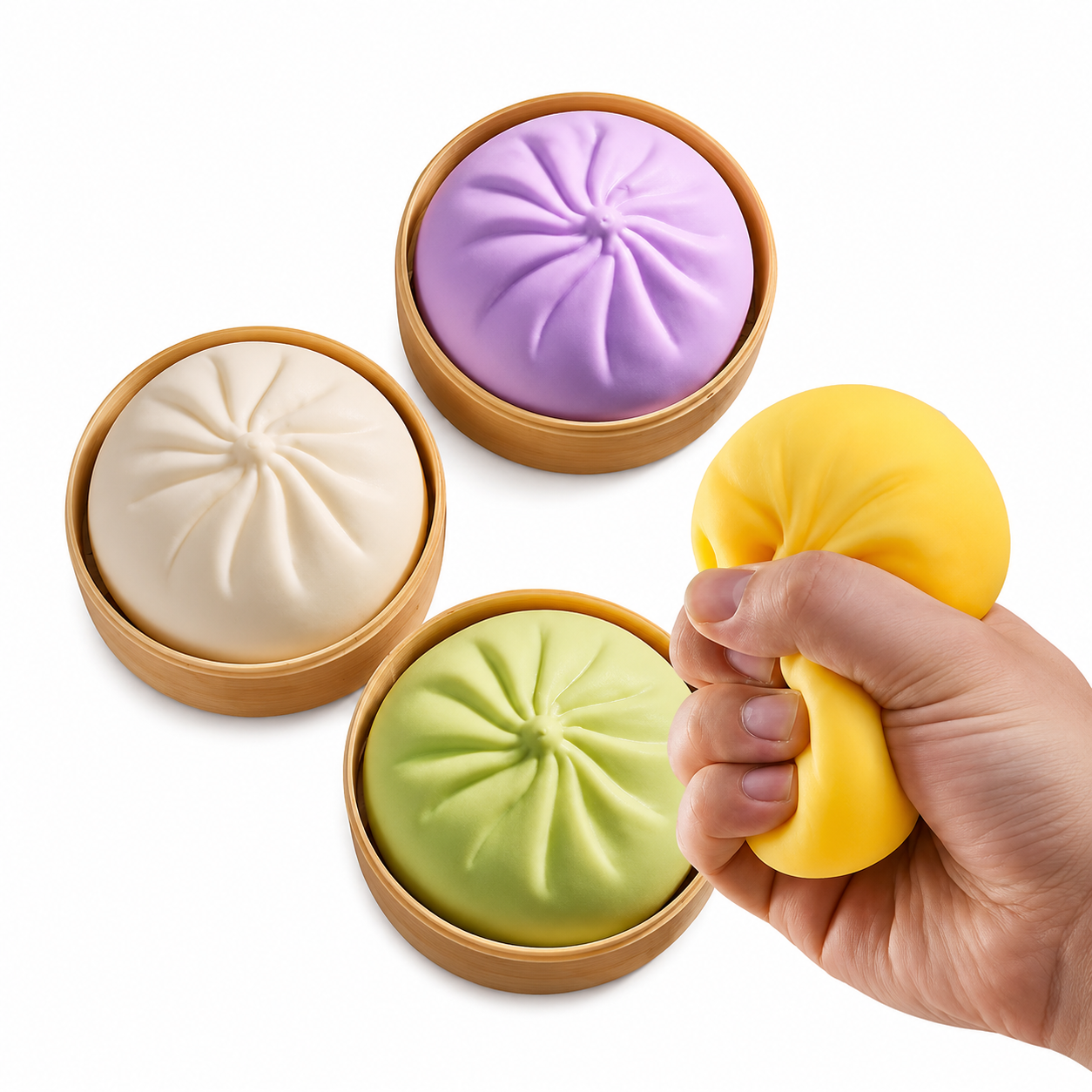 Squishy Bao Dumpling Classico no Smile