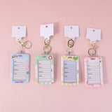 Cartone animato frutta coniglio portachiavi portacarte