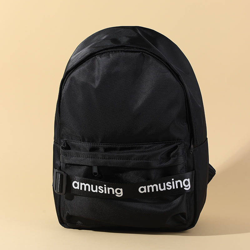 Zaino da donna semplice e portatile - nero