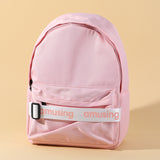 Zaino da donna semplice e portatile - rosa