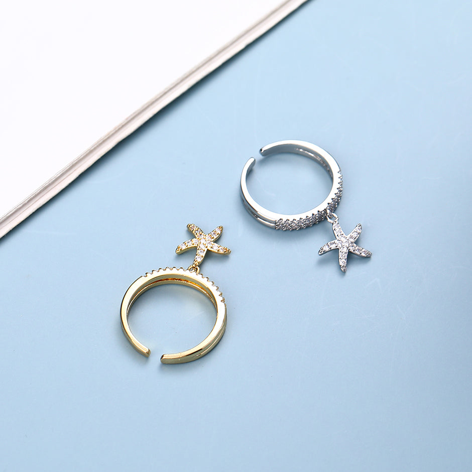 Anello stella marina