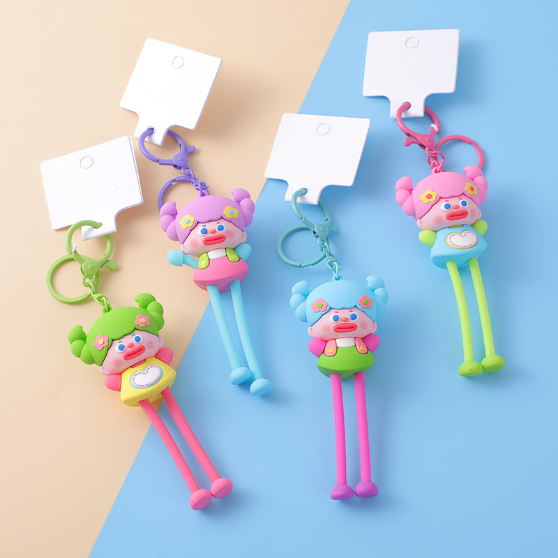 Portachiavi estensibile per bambole Dopamine ugly girl