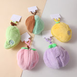 Divertente ciondolo a forma di animale in costume da frutta