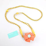 Ciondolo a forma di fiore per telefono crossbody in stile INS