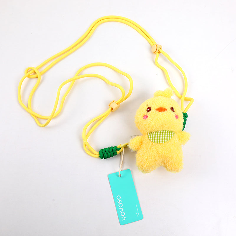 Ciondolo a clip con retro del telefono di un animale carino