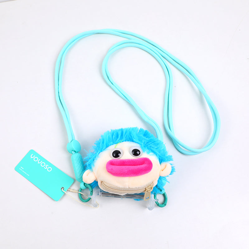 Divertente ciondolo a forma di labbra di salsiccia per il telefono cellulare