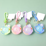 Portachiavi a luce ambiente con corda - moda coniglio cool