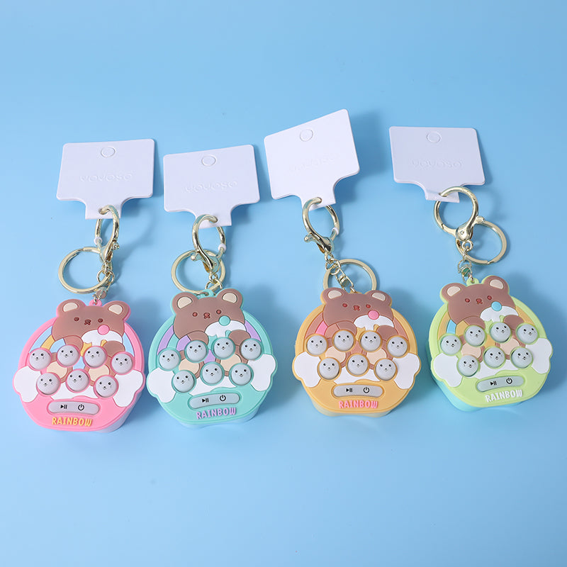 Portachiavi Whack-a-mole - coniglio con cappello