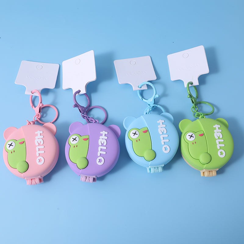 Portachiavi specchio vanità - rana