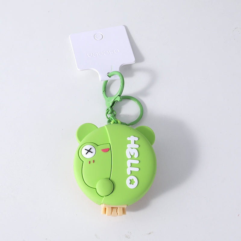 Portachiavi specchio vanità - rana