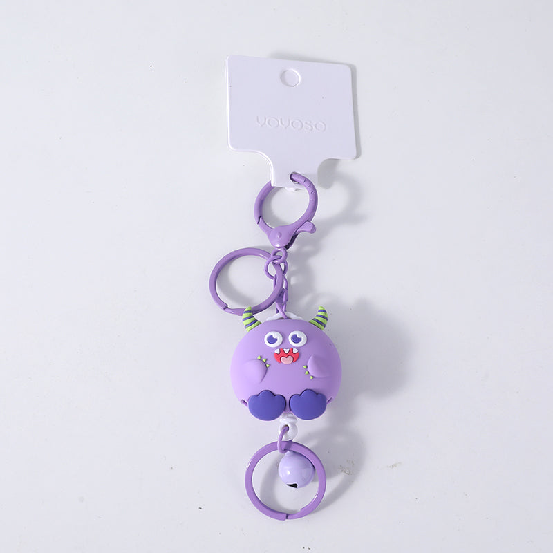 Catena portachiavi-mostro con fibbia a strappo