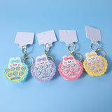 Portachiavi Whack-a-mole - coniglio con nodo a fiocco