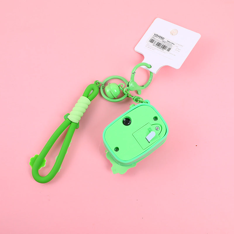 Portachiavi con telecamera per la proiezione di verdure urlanti