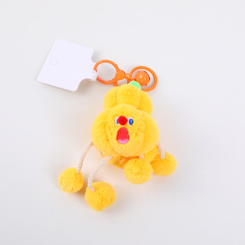 Portachiavi in peluche delle verdure urlanti