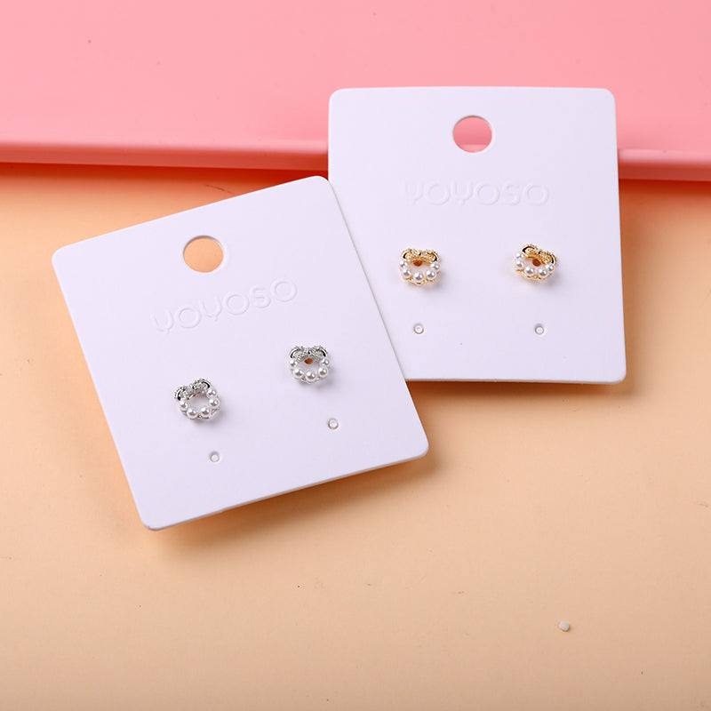 Versatili orecchini alla moda.N4 - un paio