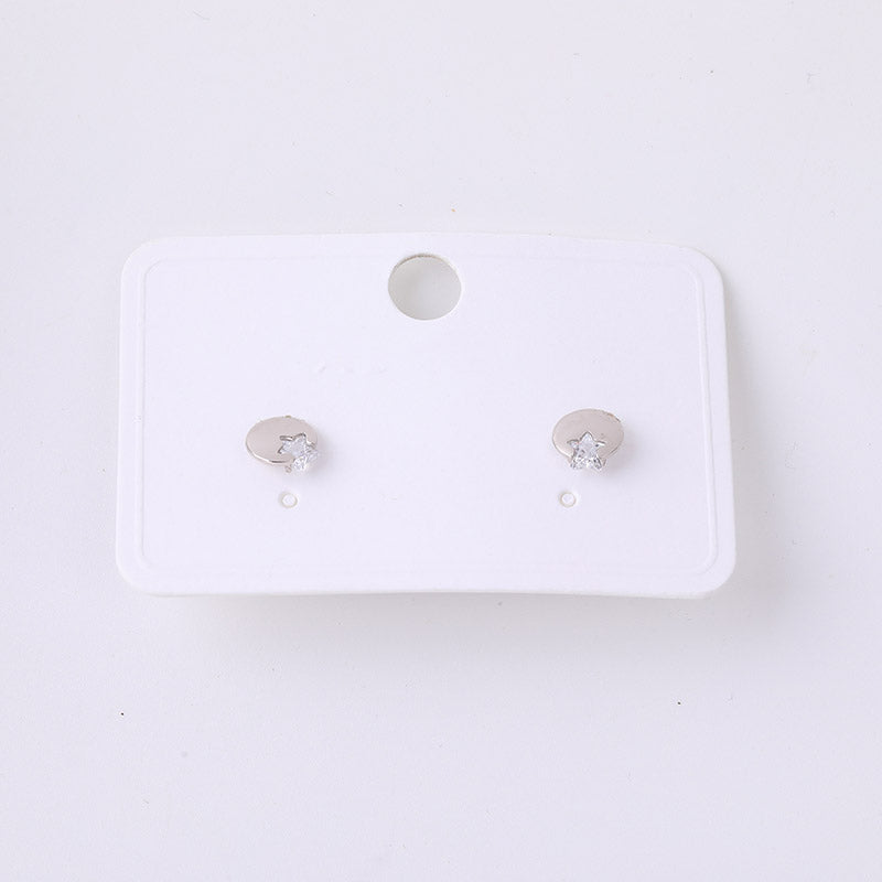 Orecchini semplici a forma di stella