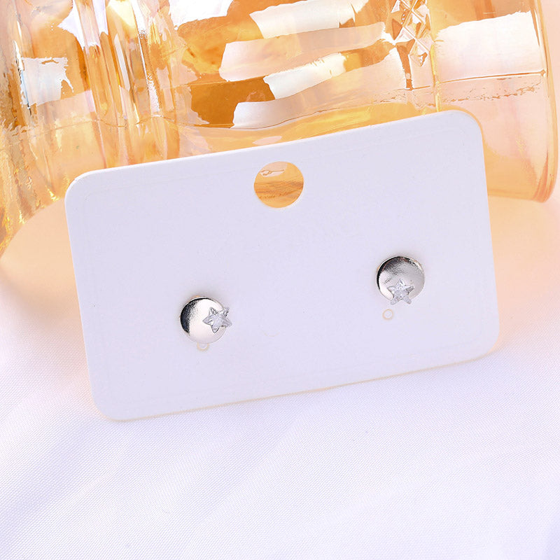 Orecchini semplici a forma di stella