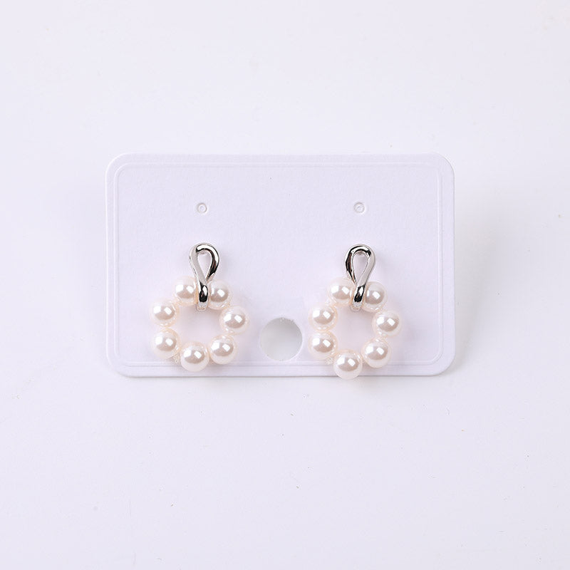 Orecchini di perle rotonde