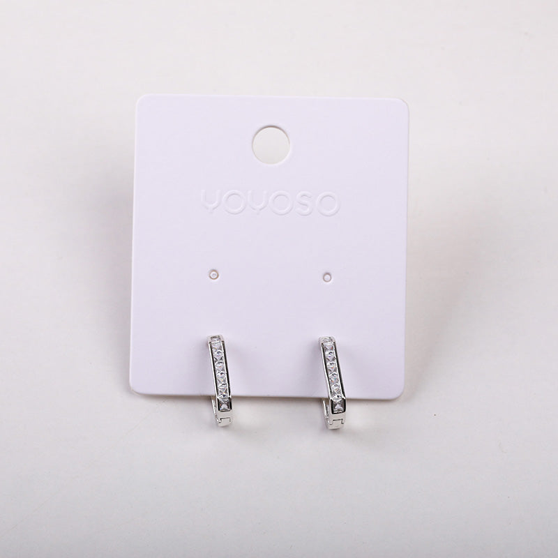 Moda strass un paio di orecchini.N3 - un paio