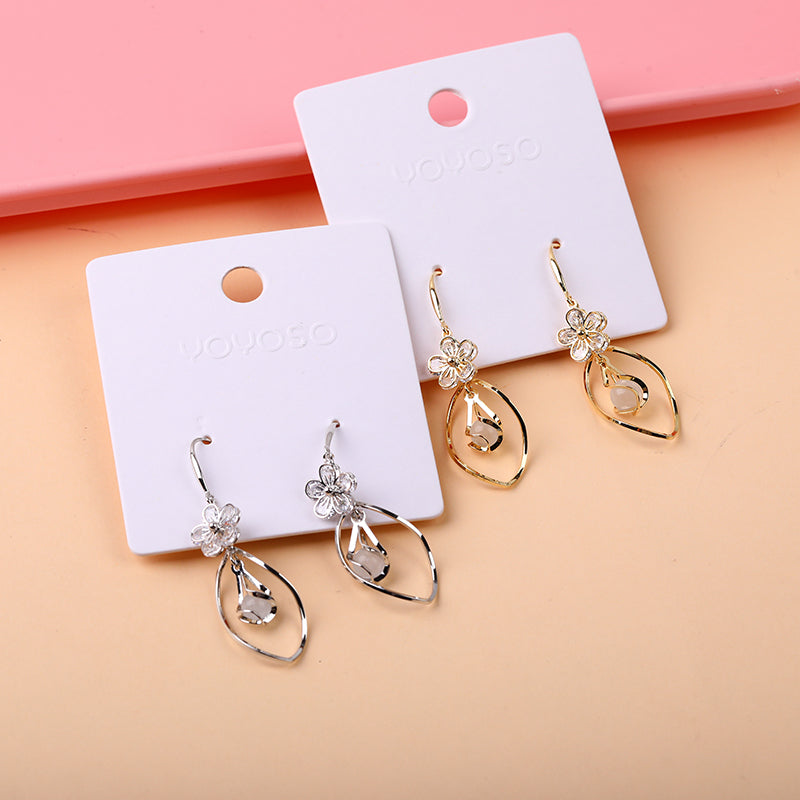 Moda strass un paio di orecchini.N4  - un paio