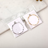 Orecchini a cerchio versatili-5cm (016) - un paio