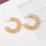 Orecchini semplici e versatili in materiali misti-3