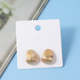 Orecchini semplici e versatili in materiali misti-22