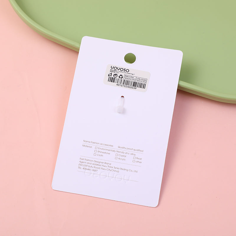 Anello chiuso carino colorato-7