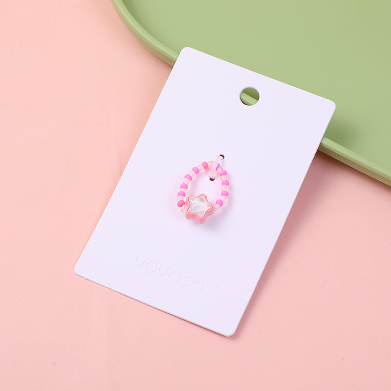 Anello chiuso carino colorato-9