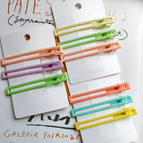 Spilla per capelli quadrata sfumata 3 pz