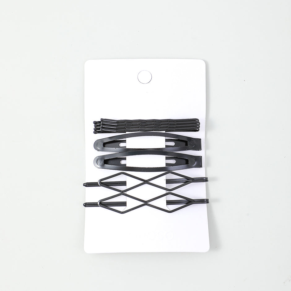 Forcina nera semplice 5 pz