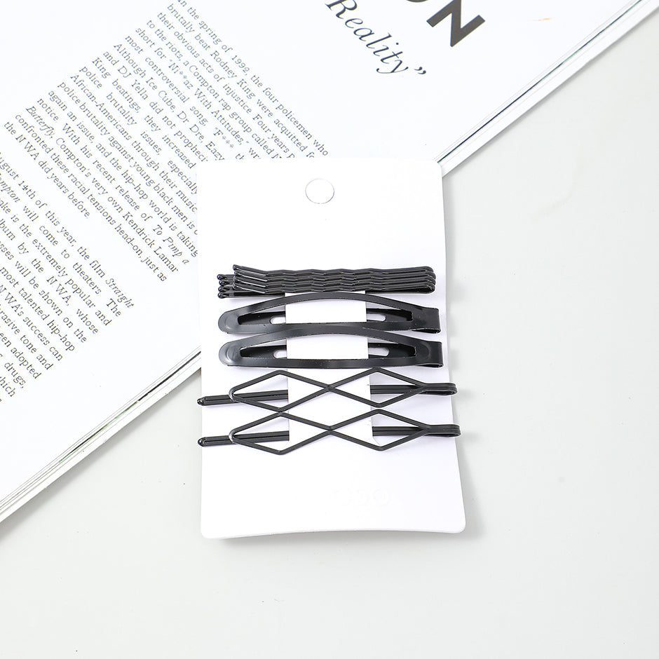 Forcina nera semplice 5 pz