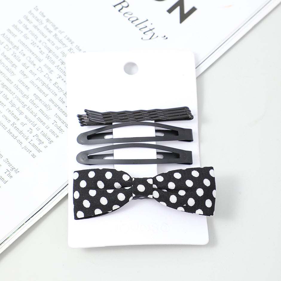 Forcina nera a punti 5pz