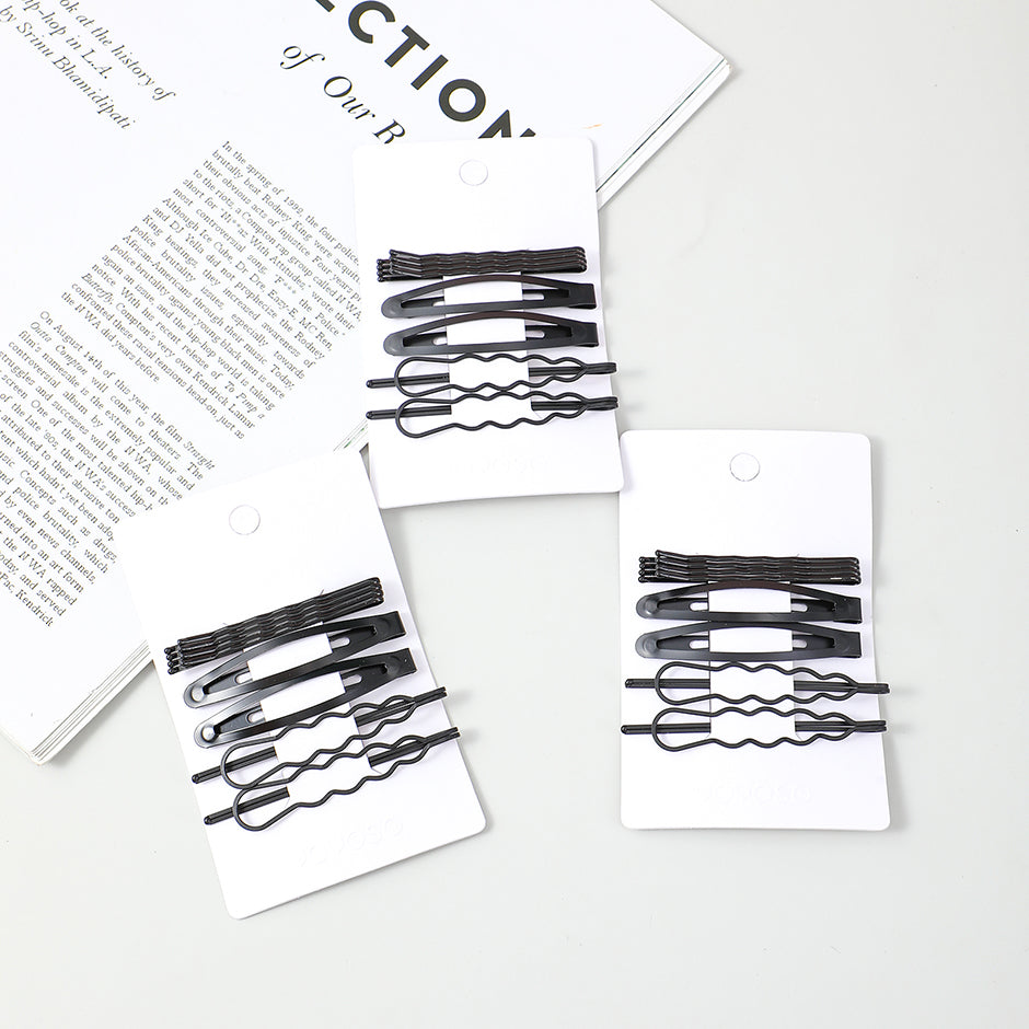 Forcina nera a forma di ombrello 5 pz