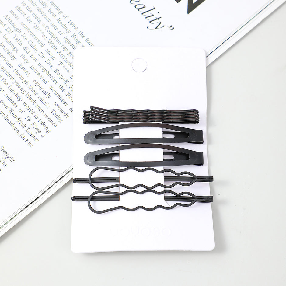 Forcina nera a forma di ombrello 5 pz