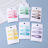 Primavera colore acqua goccia BB clip 3pcs