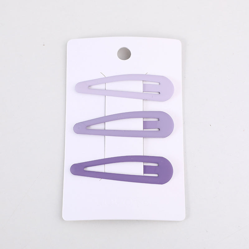 Primavera colore acqua goccia BB clip 3pcs