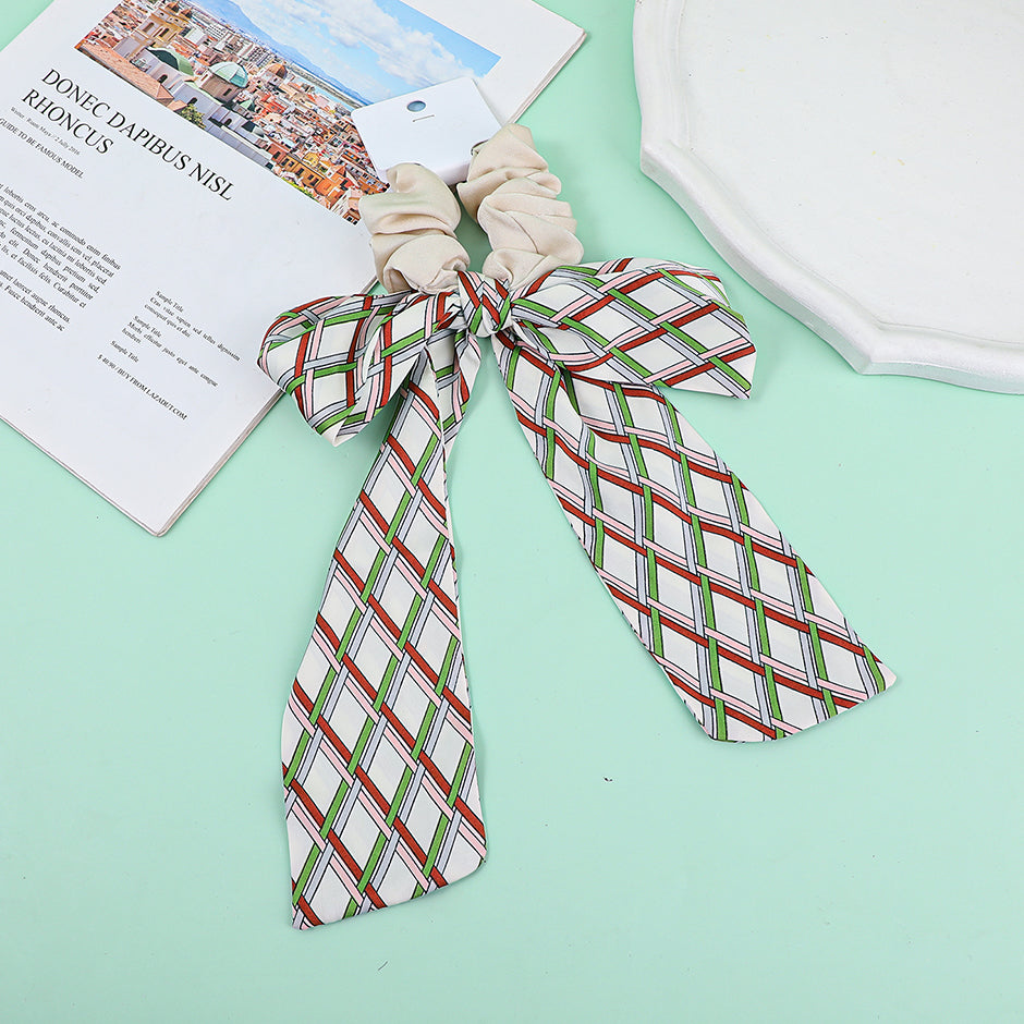 Elastico con diamante di colore contrastante