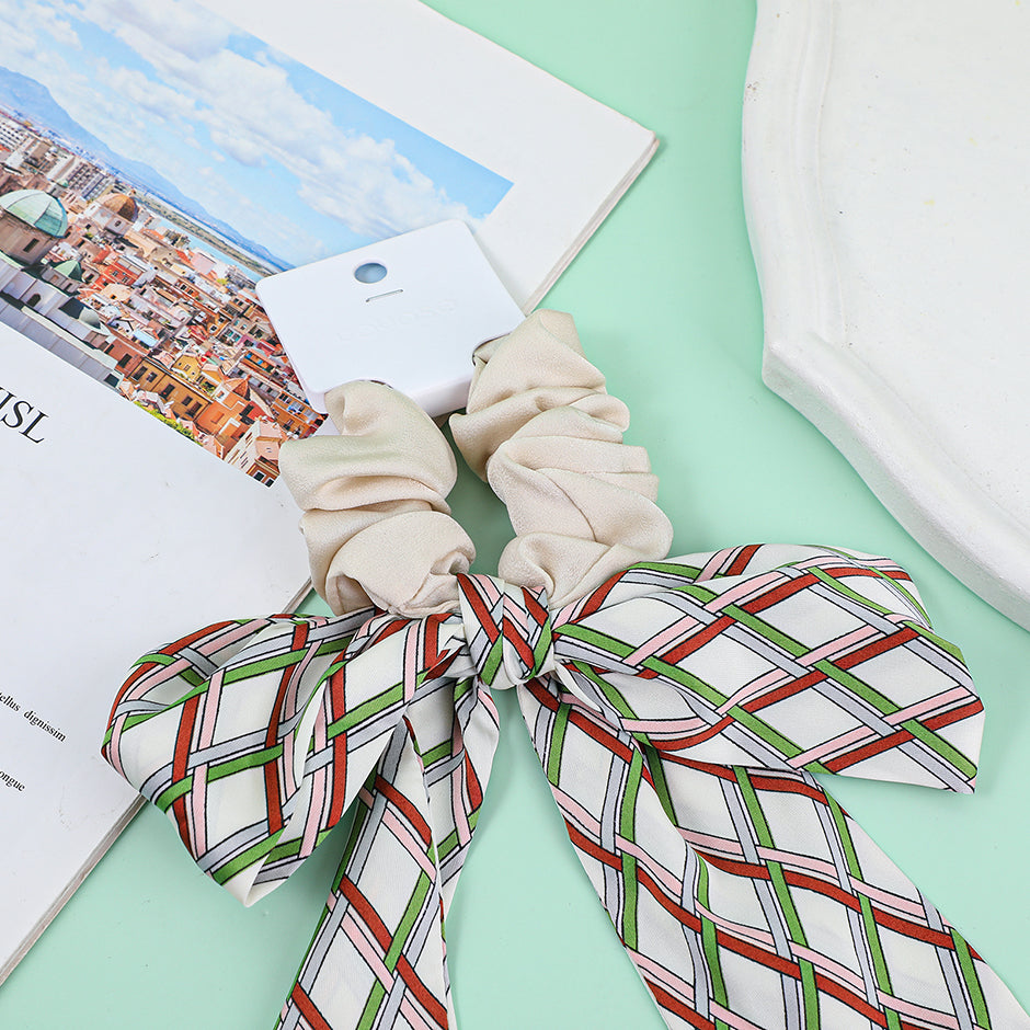 Elastico con diamante di colore contrastante